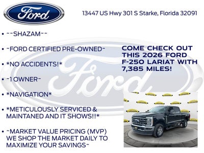 2026 Ford F-250SD Lariat