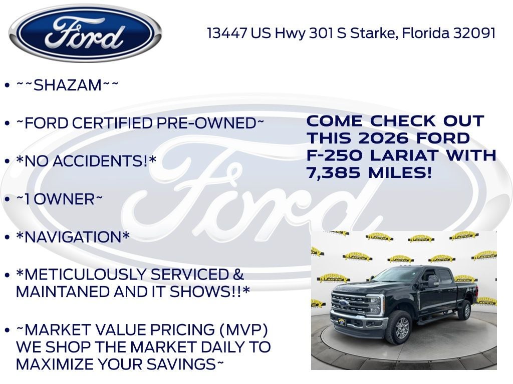 2026 Ford F-250SD Lariat