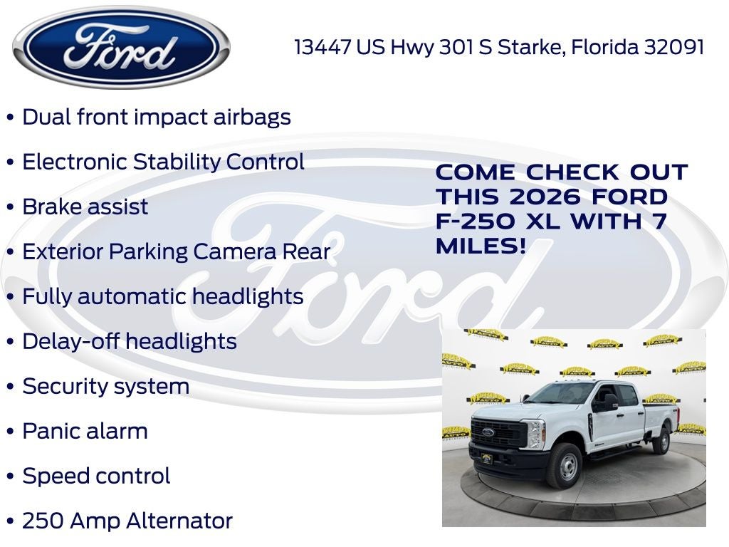 2026 Ford F-250SD XL 600A