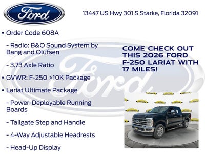 2026 Ford F-250SD Lariat 608A