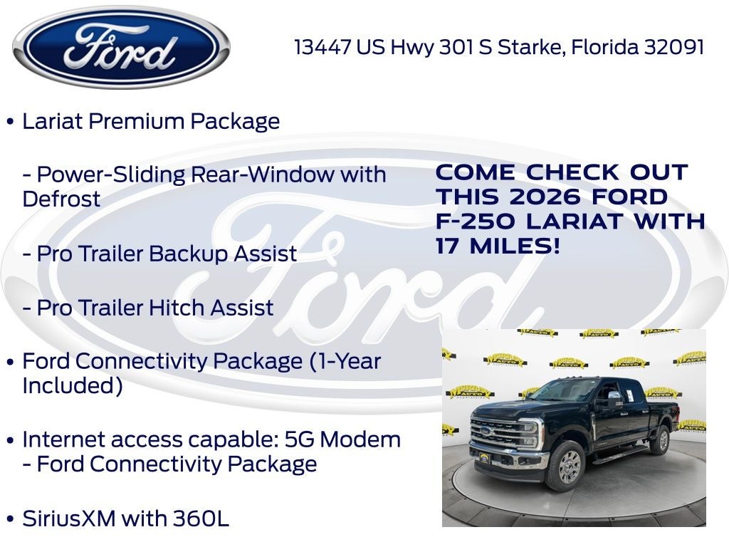 2026 Ford F-250SD Lariat 608A