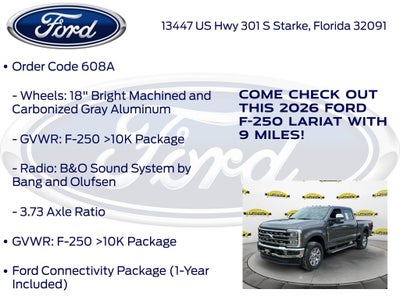 2026 Ford F-250SD Lariat 608A