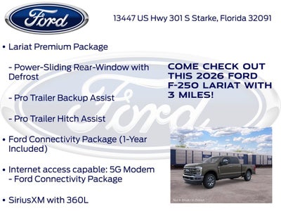 2026 Ford F-250SD Lariat 608A