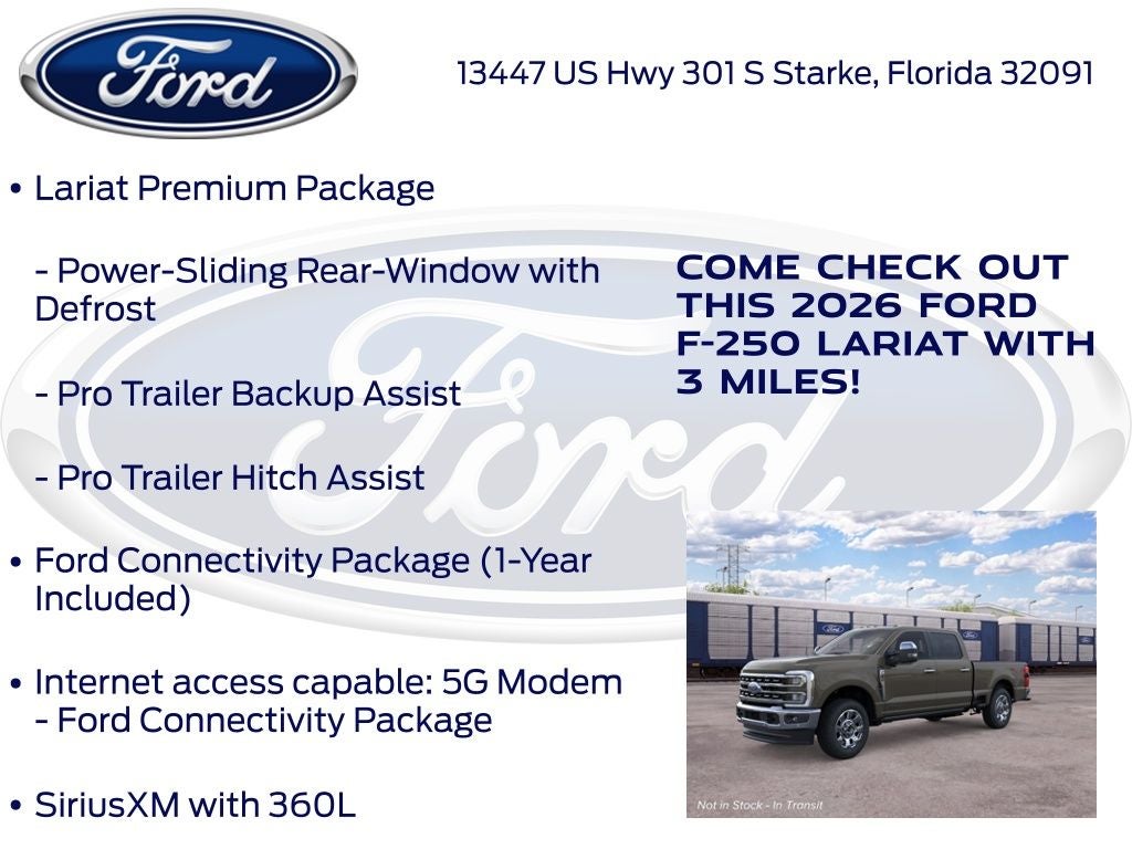 2026 Ford F-250SD Lariat 608A