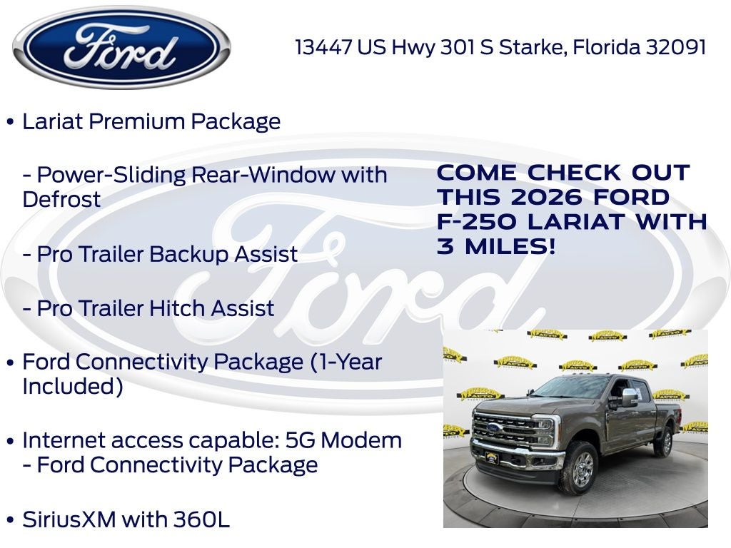 2026 Ford F-250SD Lariat 608A