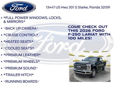 2026 Ford F-250SD Lariat 608A