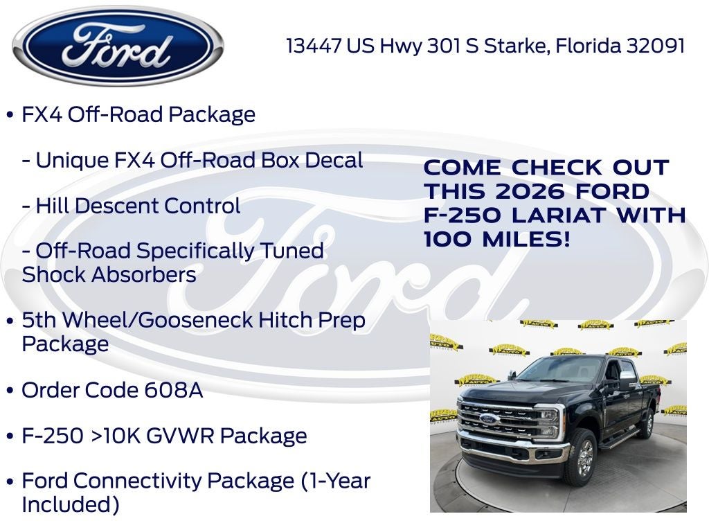 2026 Ford F-250SD Lariat 608A