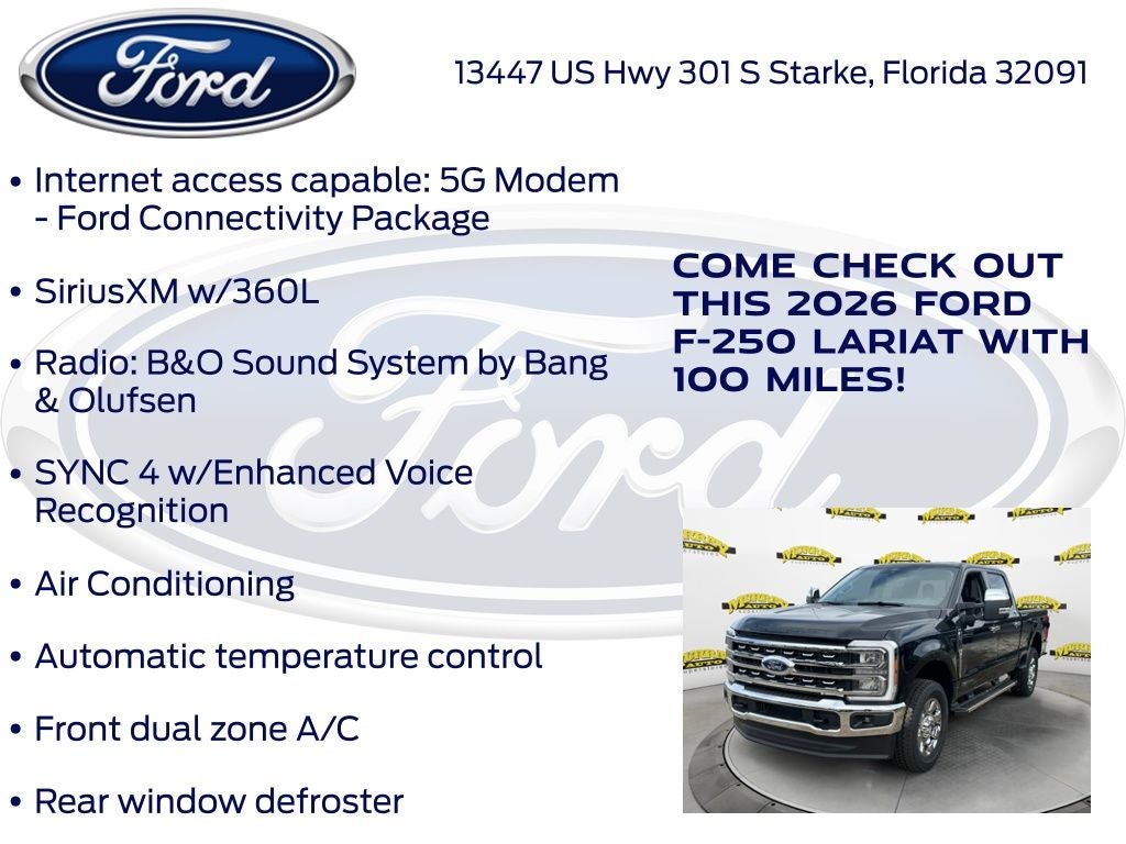 2026 Ford F-250SD Lariat 608A