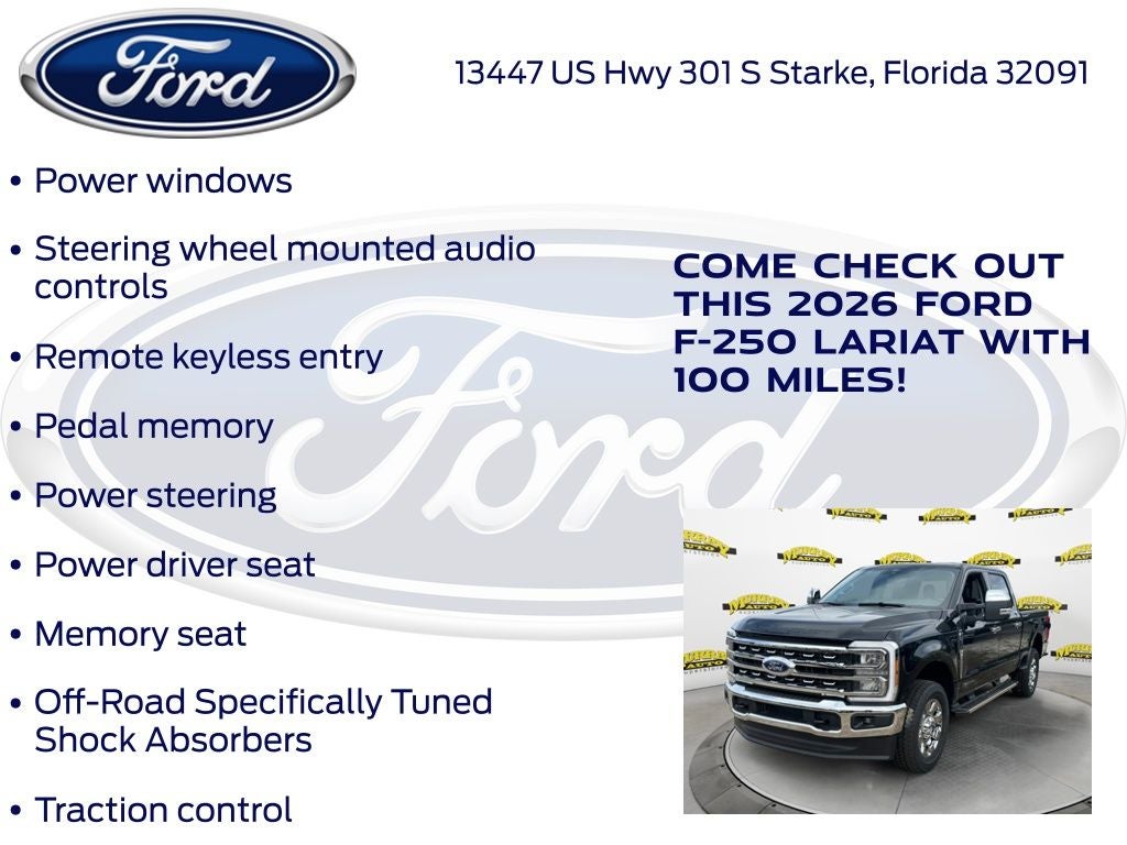 2026 Ford F-250SD Lariat 608A