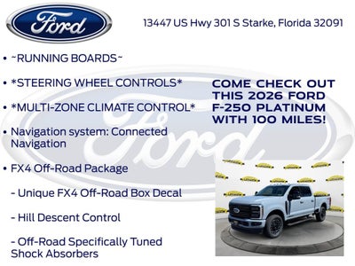 2026 Ford F-250SD Platinum 703A