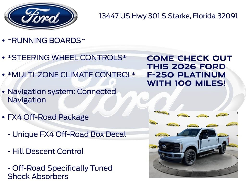 2026 Ford F-250SD Platinum 703A