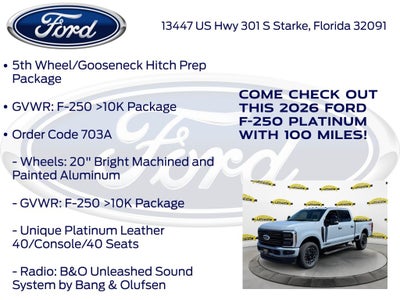 2026 Ford F-250SD Platinum 703A