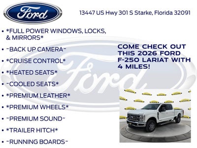 2026 Ford F-250SD Lariat 608A