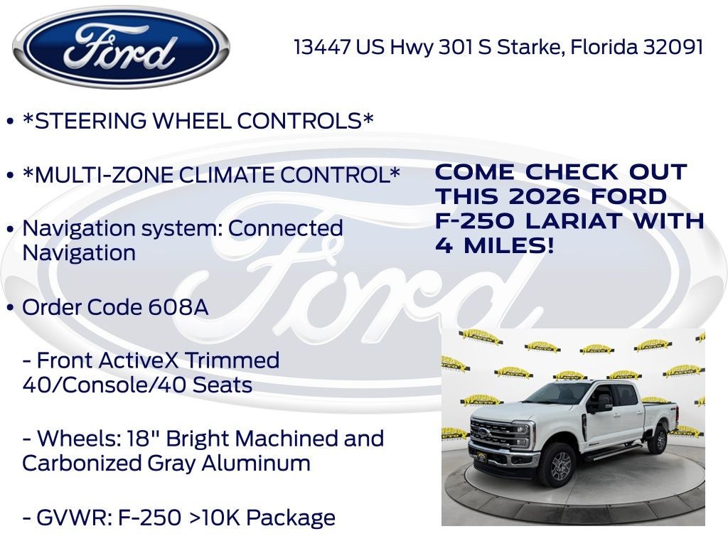 2026 Ford F-250SD Lariat 608A