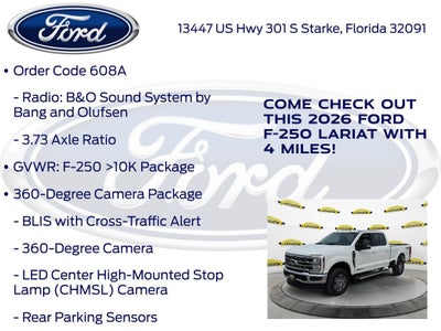 2026 Ford F-250SD Lariat 608A