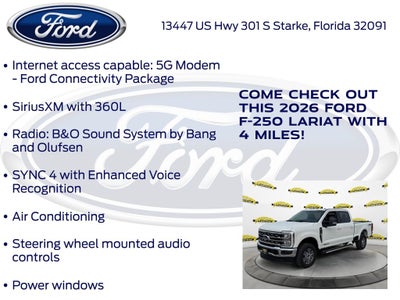 2026 Ford F-250SD Lariat 608A