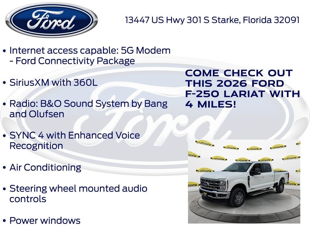 2026 Ford F-250SD Lariat 608A