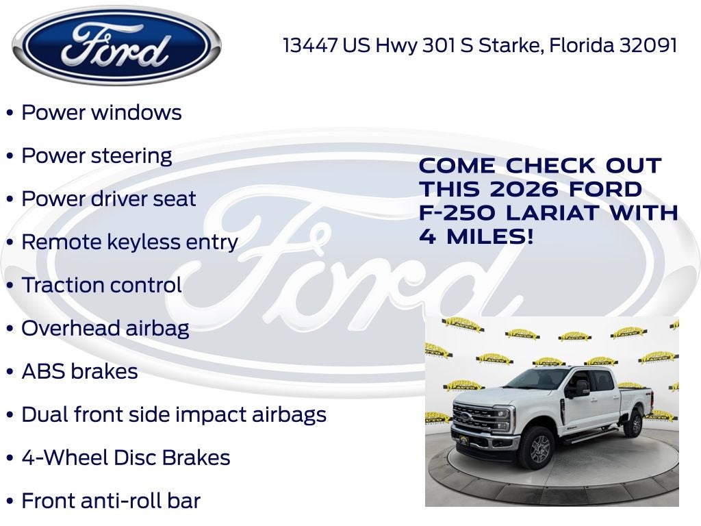 2026 Ford F-250SD Lariat 608A