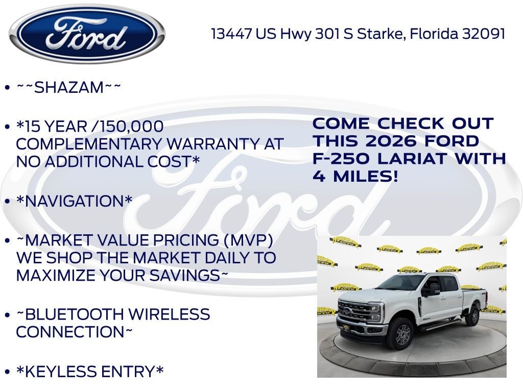 2026 Ford F-250SD Lariat 608A