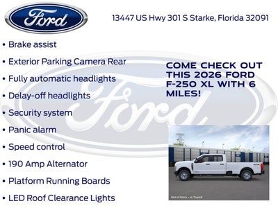 2026 Ford F-250SD XL 600A