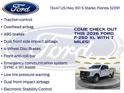 2026 Ford F-250SD XL 600A