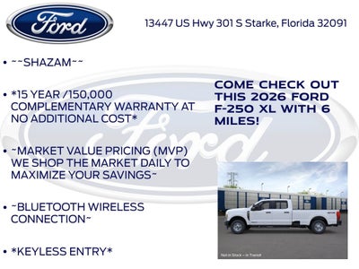 2026 Ford F-250SD XL 600A