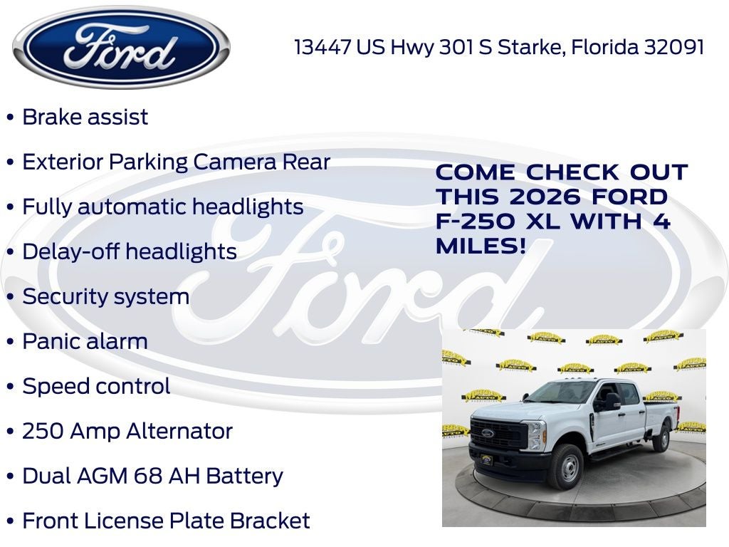 2026 Ford F-250SD XL 600A