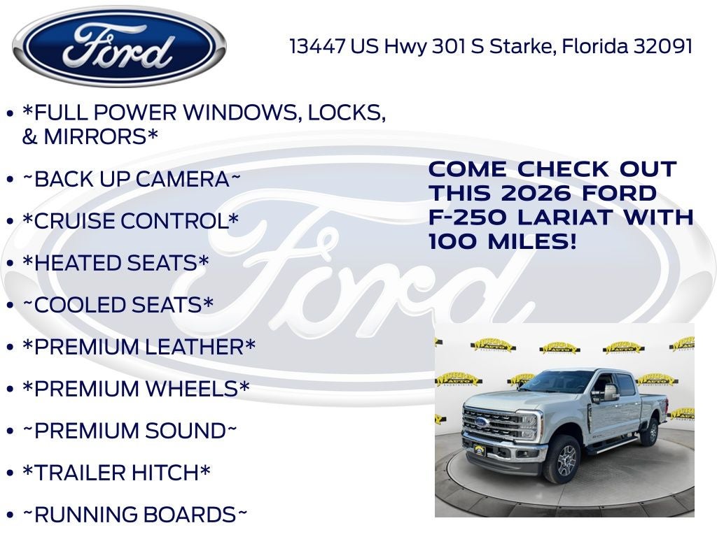 2026 Ford F-250SD Lariat 608A