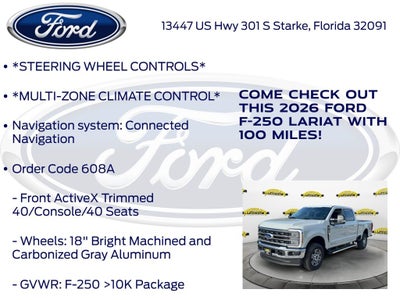 2026 Ford F-250SD Lariat 608A