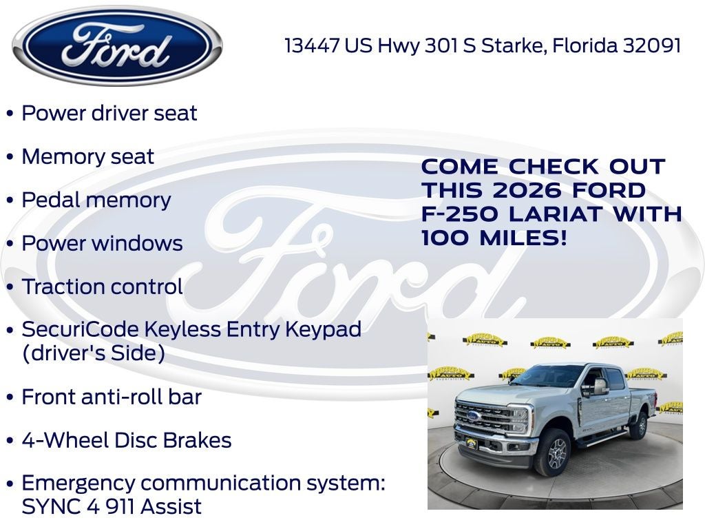 2026 Ford F-250SD Lariat 608A