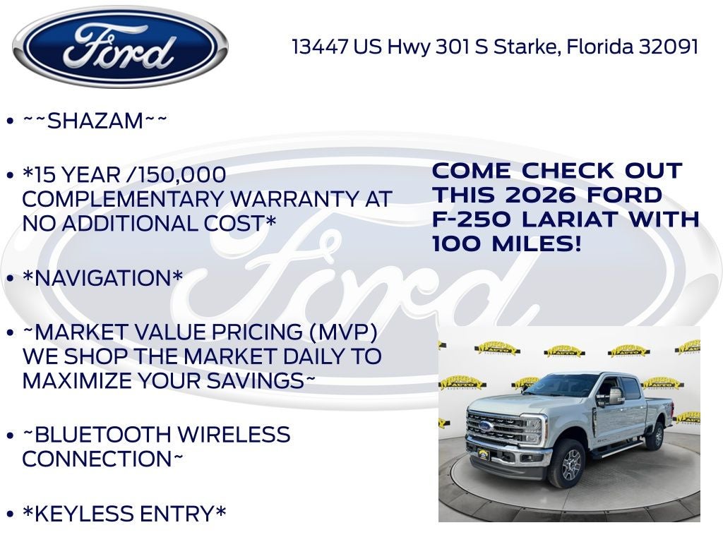 2026 Ford F-250SD Lariat 608A