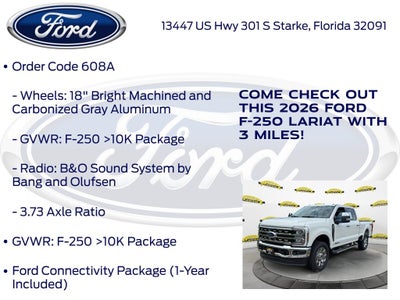 2026 Ford F-250SD Lariat 608A