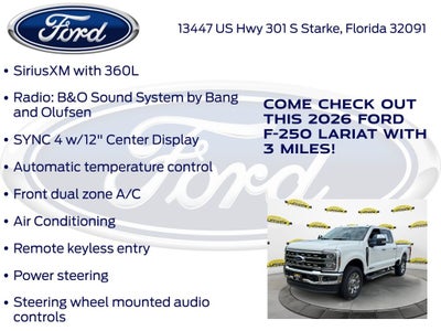 2026 Ford F-250SD Lariat 608A