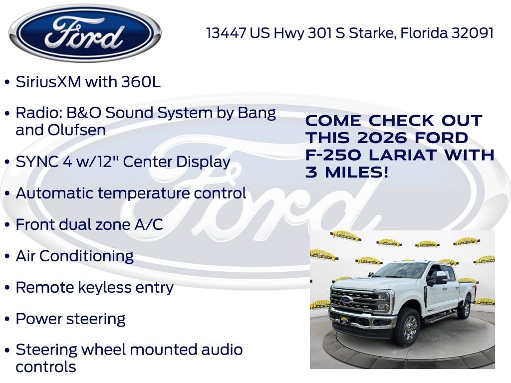 2026 Ford F-250SD Lariat 608A