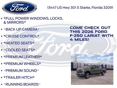 2026 Ford F-250SD Lariat 608A