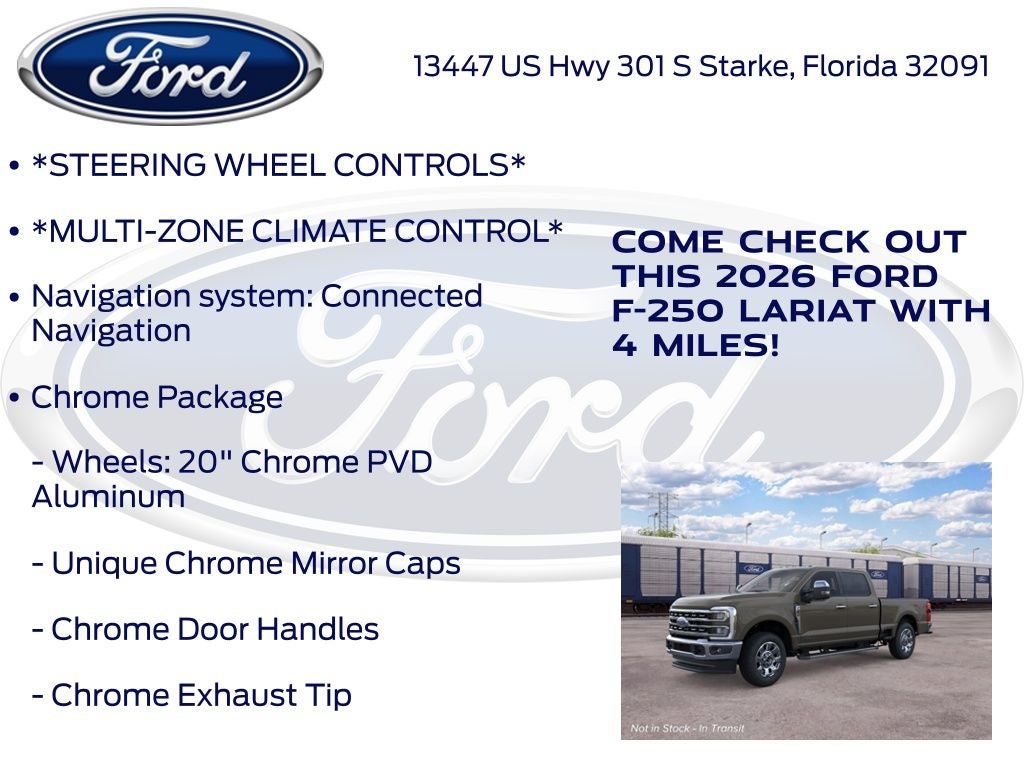 2026 Ford F-250SD Lariat 608A