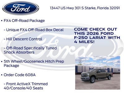 2026 Ford F-250SD Lariat 608A