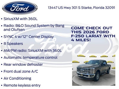 2026 Ford F-250SD Lariat 608A
