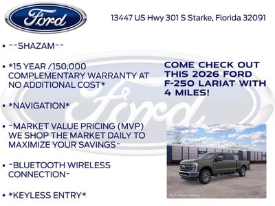 2026 Ford F-250SD Lariat 608A