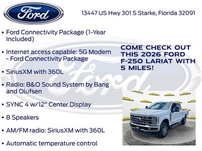 2026 Ford F-250SD Lariat 608A