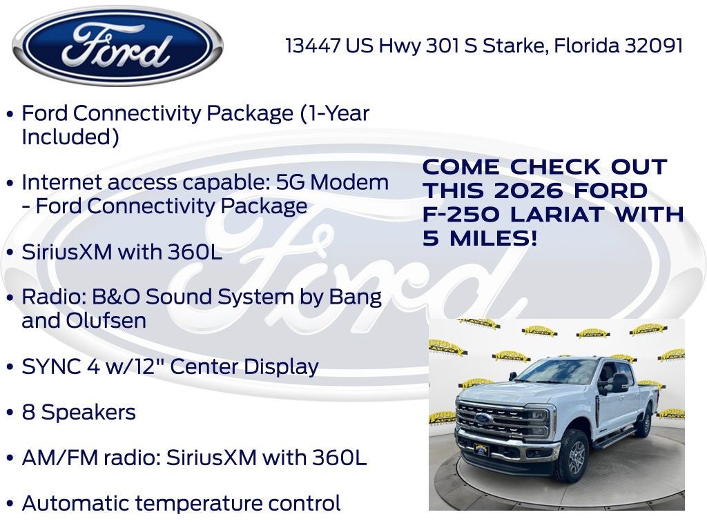 2026 Ford F-250SD Lariat 608A