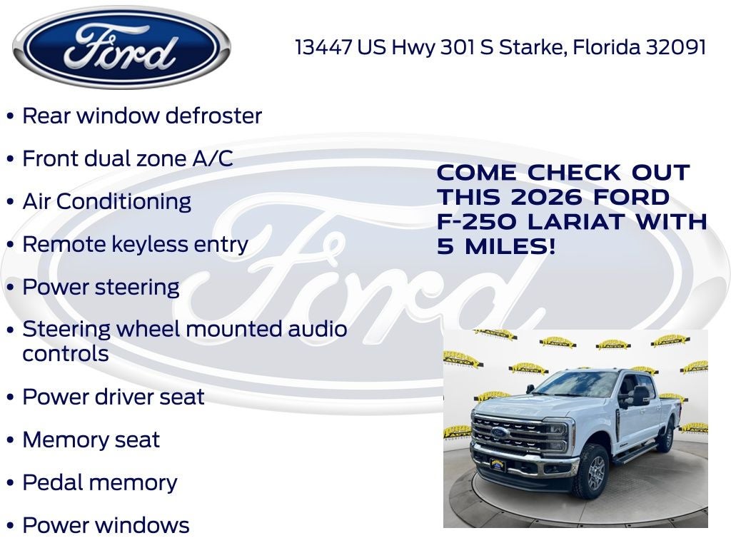 2026 Ford F-250SD Lariat 608A
