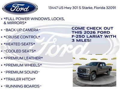 2026 Ford F-250SD Lariat 608A