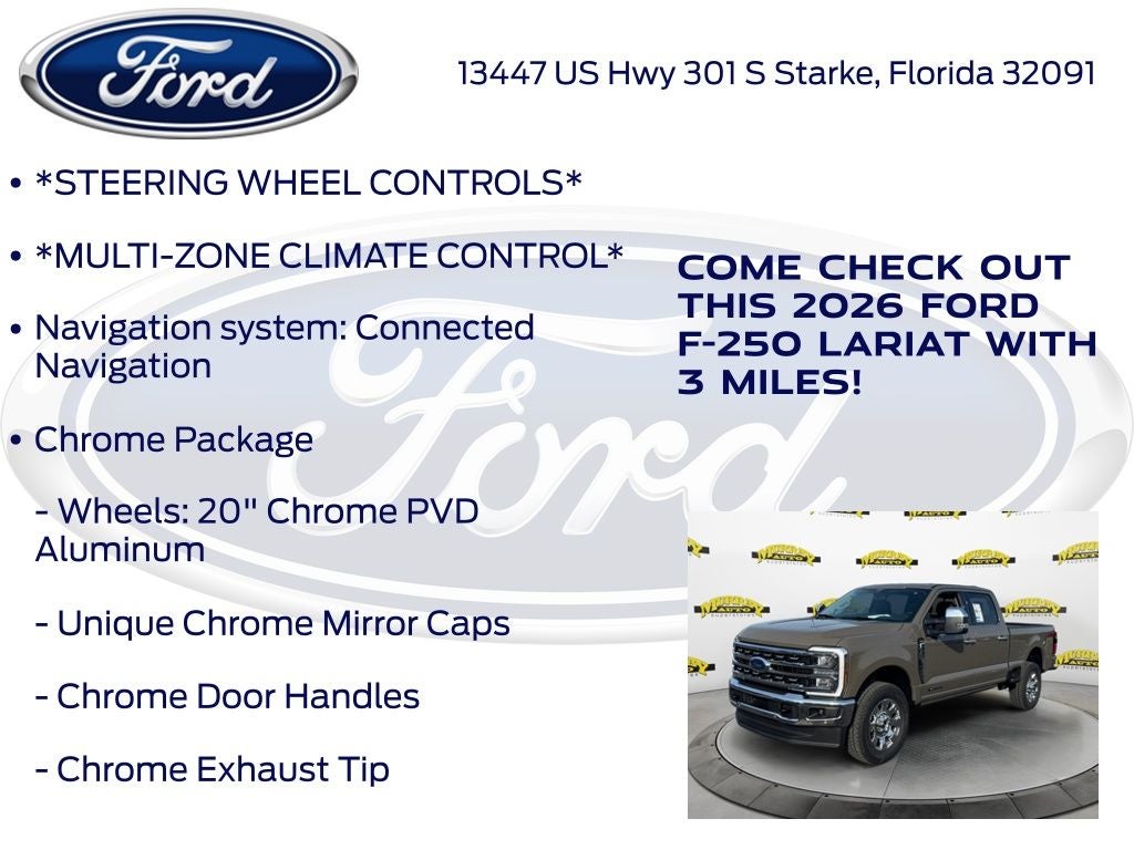 2026 Ford F-250SD Lariat 608A