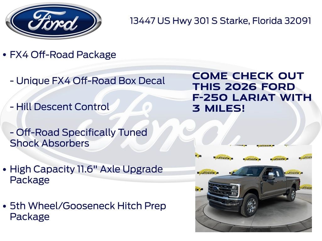2026 Ford F-250SD Lariat 608A