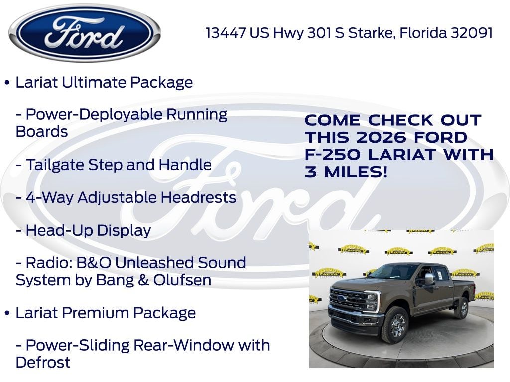 2026 Ford F-250SD Lariat 608A