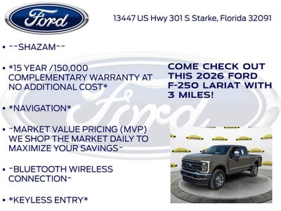 2026 Ford F-250SD Lariat 608A