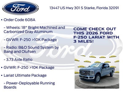 2026 Ford F-250SD Lariat 608A