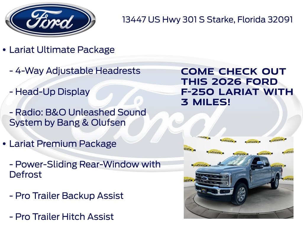 2026 Ford F-250SD Lariat 608A