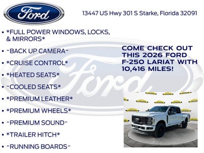 2026 Ford F-250SD Lariat 608A